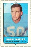 1969 Topps - Four-in-One Singles #NNO Bobby Maples Front