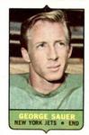 1969 Topps - Four-in-One Singles #NNO George Sauer Jr. Front