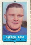 1969 Topps - Four-in-One Singles #NNO Darrell Dess Front