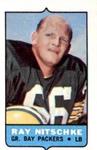 1969 Topps - Four-in-One Singles #NNO Ray Nitschke Front