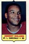 1969 Topps - Four-in-One Singles #NNO Johnny Roland Front