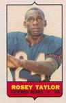 1969 Topps - Four-in-One Singles #NNO Roosevelt Taylor Front