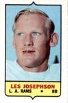 1969 Topps - Four-in-One Singles #NNO Les Josephson Front