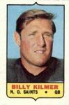 1969 Topps - Four-in-One Singles #NNO Billy Kilmer Front
