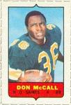 1969 Topps - Four-in-One Singles #NNO Don McCall Front