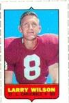 1969 Topps - Four-in-One Singles #NNO Larry Wilson Front