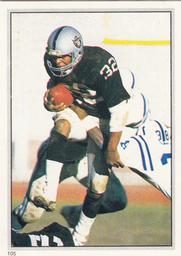 1985 Topps Stickers #105 Marcus Allen Front