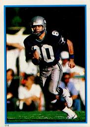 1985 Topps Stickers #114 Steve Largent Front