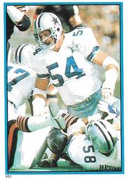 1985 Topps Stickers #191 Randy White Front