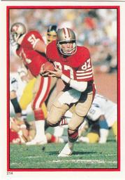 1985 Topps Stickers #214 Dwight Clark Front