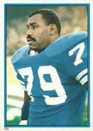 1985 Topps Stickers #232 William Gay Front