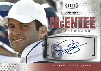 2013 SAGE HIT - Autographs #A107 Johnny McEntee Front