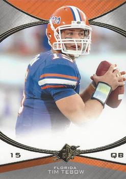 2013 SPx #22 Tim Tebow Front