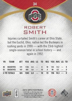 2013 SPx #34 Robert Smith Back
