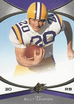 2013 SPx #39 Billy Cannon Front