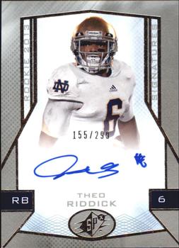 2013 SPx #96 Theo Riddick Front