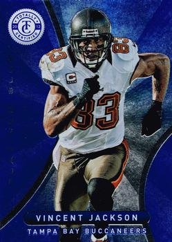 2012 Panini Totally Certified - Blue #54 Vincent Jackson Front