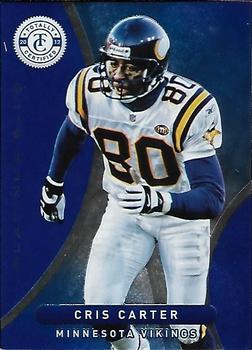 2012 Panini Totally Certified - Blue #93 Cris Carter Front
