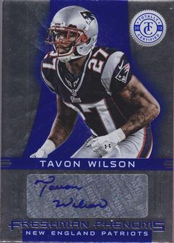 2012 Panini Totally Certified - Blue #180 Tavon Wilson Front