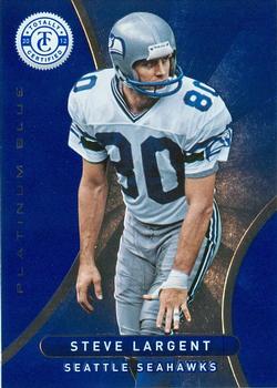 2012 Panini Totally Certified - Blue #82 Steve Largent Front