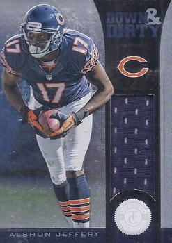 2012 Panini Totally Certified - Down and Dirty Materials #3 Alshon Jeffery Front