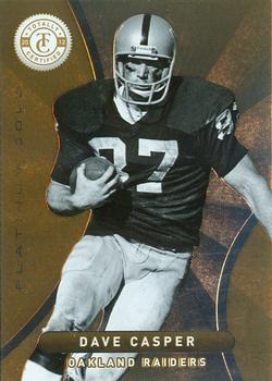 2012 Panini Totally Certified - Gold #94 Dave Casper Front