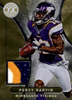 2012 Panini Totally Certified - Gold Materials Prime #41 Percy Harvin Front