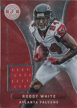2012 Panini Totally Certified - Red Materials #5 Roddy White Front
