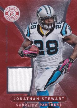 2012 Panini Totally Certified - Red Materials #15 Jonathan Stewart Front