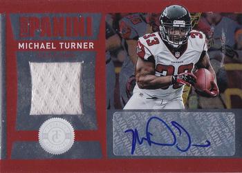 2012 Panini Totally Certified - Team Panini Material Autographs #11 Michael Turner Front