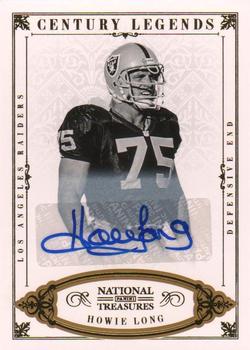 2012 Panini National Treasures - Century Gold Signature #141 Howie Long Front