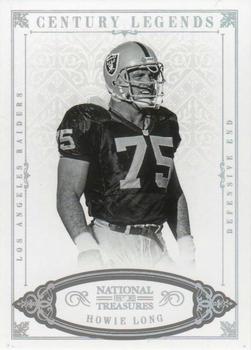 2012 Panini National Treasures - Century Silver #141 Howie Long Front