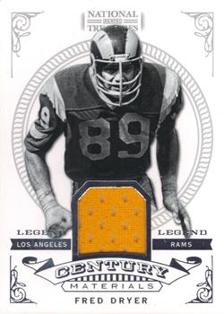 2012 Panini National Treasures - Legend Century Materials #28 Fred Dryer Front