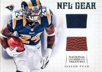 2012 Panini National Treasures - NFL Gear Combos #25 Isaiah Pead Front