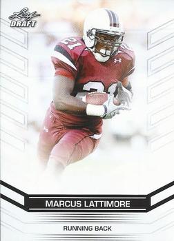 2013 Leaf Draft #46 Marcus Lattimore Front