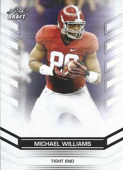 2013 Leaf Draft #50 Michael Williams Front