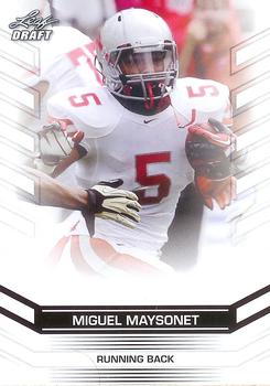2013 Leaf Draft #51 Miguel Maysonet Front