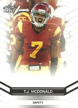 2013 Leaf Draft #68 T.J. McDonald Front