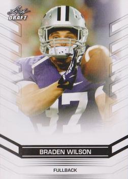 2013 Leaf Draft #82 Braden Wilson Front