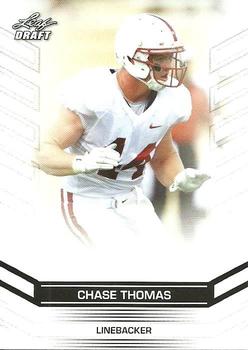 2013 Leaf Draft #85 Chase Thomas Front