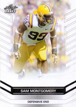 2013 Leaf Draft #98 Sam Montgomery Front