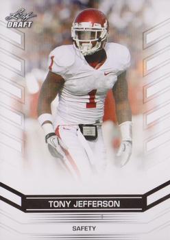 2013 Leaf Draft #72 Tony Jefferson Front