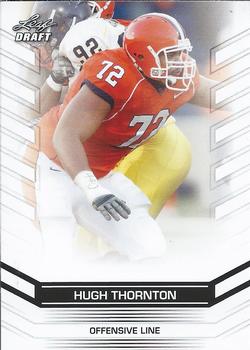 2013 Leaf Draft #89 Hugh Thornton Front