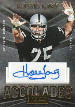 2012 Panini Playbook - Accolades Signatures #23 Howie Long Front
