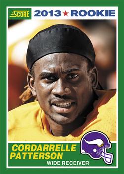 2013 Score #351 Cordarrelle Patterson Front