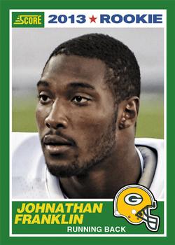 2013 Score #377 Johnathan Franklin Front
