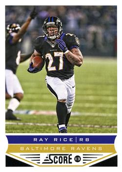 2013 Score #17 Ray Rice Front