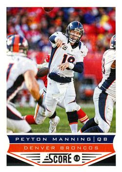 2013 Score #61 Peyton Manning Front