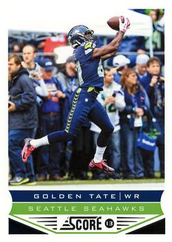 2013 Score #195 Golden Tate Front