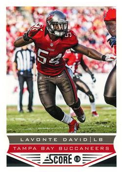 2013 Score #206 Lavonte David Front
